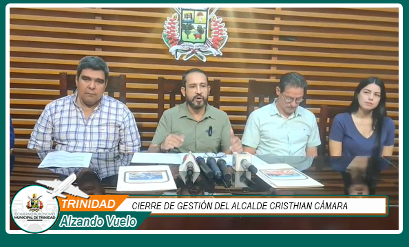 ALCALDE CÁMARA CIERRA GESTIÓN CON EJECUCIÓN REGULAR Y PROYECTOS ACTIVOS