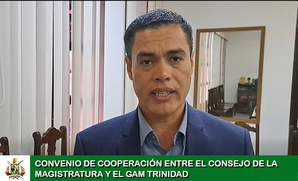 CONVENIO DE COOPERACIÓN ENTRE EL CONSEJO DE LA MAGISTRATURA Y EL GAM TRINIDAD