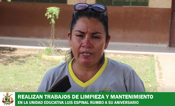 GAM-T REALIZA LIMPIEZA Y REFACCIÓN DE BAÑOS DE LA UNIDAD EDUCATIVA LUIS ESPINAL