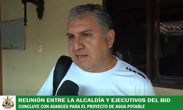 COMISIÓN DEL BID, UCP-PAAP Y GAM-T VERIFICAN Y COORDINAN AVANCES DEL PROYECTO DE AGUA POTABLE DE TRINIDAD PARA LA ETAPA FINAL