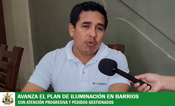 EDASPA CONTINÚA CON EL PLAN DE ILUMINACIÓN EN BARRIOS Y PLAZUELAS DE TRINIDAD