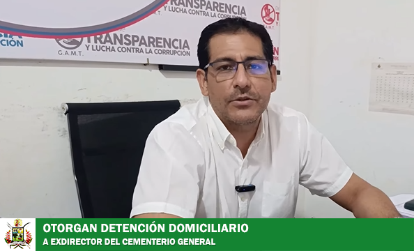 CASO CEMENTERIO: EX DIRECTOR ACUSADO DE ESTAFA OBTIENE MEDIDA SUSTUTIVA CON FIANZA DE BS 7.000