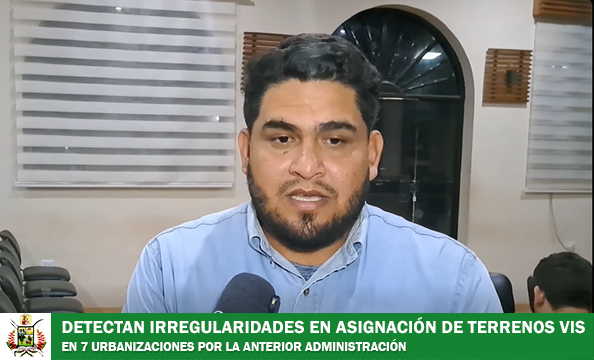 GAM-T EVIDENCIA ASIGNACIONES IRREGULARES DE TERRENOS VIS EN 7 URBANIZACIONES POR LA ANTERIOR ADMINISTRACIÓN