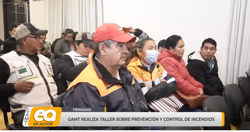 GAMT REALIZA TALLER SOBRE PREVENCIÓN Y CONTROL DE INCENDIOS